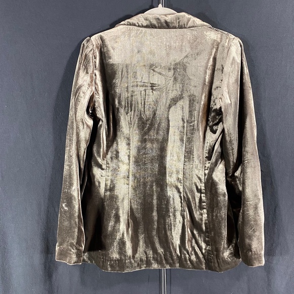 Ett Twa by Anthropologie Gallery Velvet Blazer - Picture 2 of 7